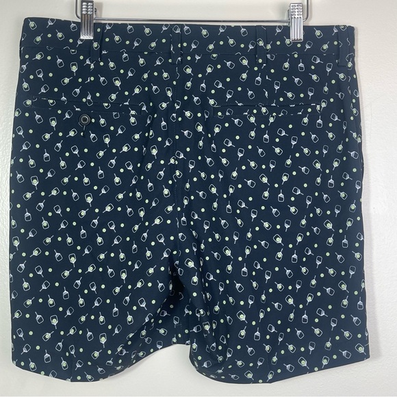 Roundtree & Yorke Performance Pickleball Print Shorts - Picture 5 of 5